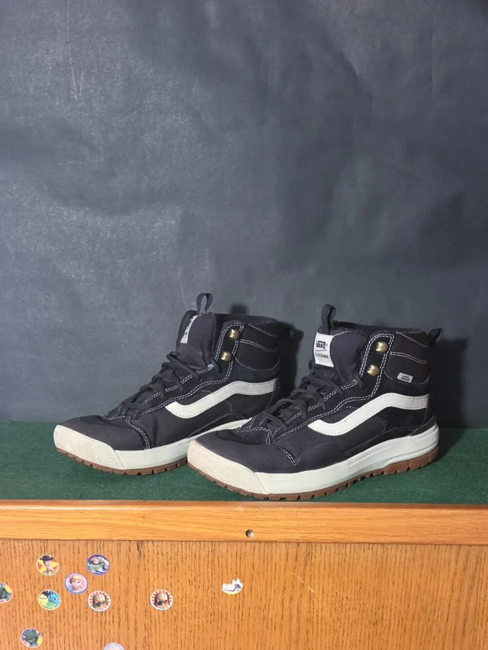 Vans Standard MTE Black White High Top Winter Boots